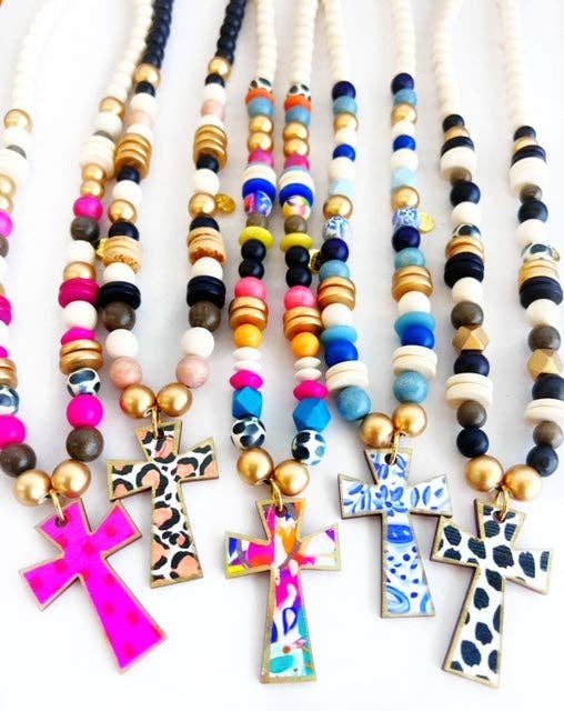 Audra Style - Cross Necklaces: Abstract