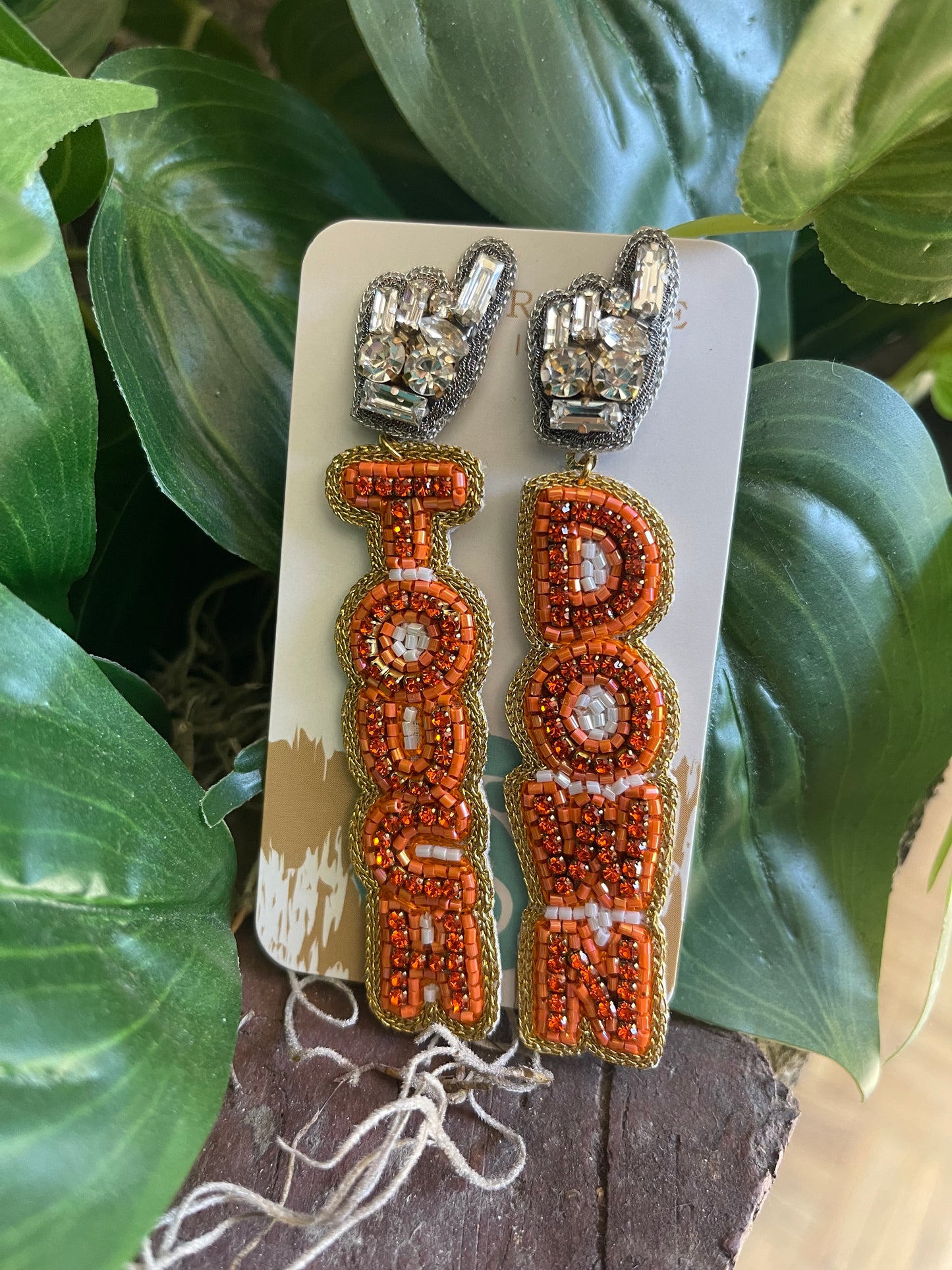 Game Day Earrings “Touch Down”