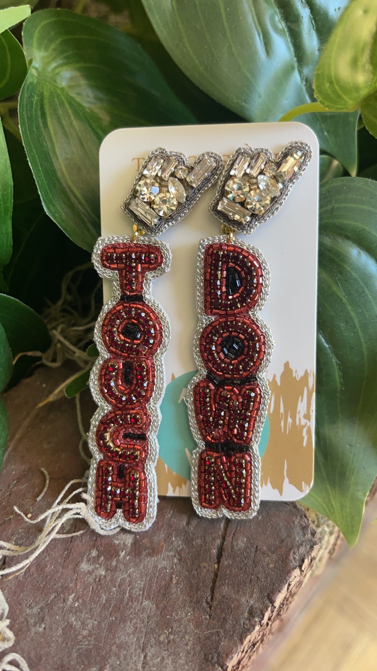 Game Day Earrings “Touch Down”