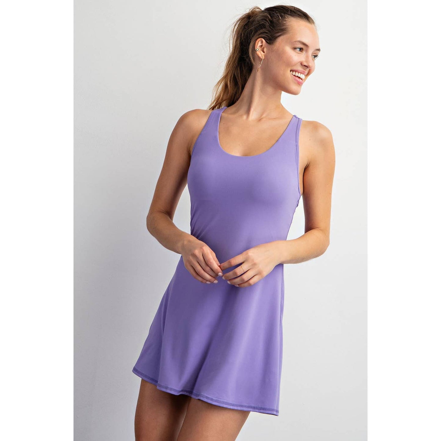 Rae Mode - TENNIS ROMPER DRESS: Black / S•M•L