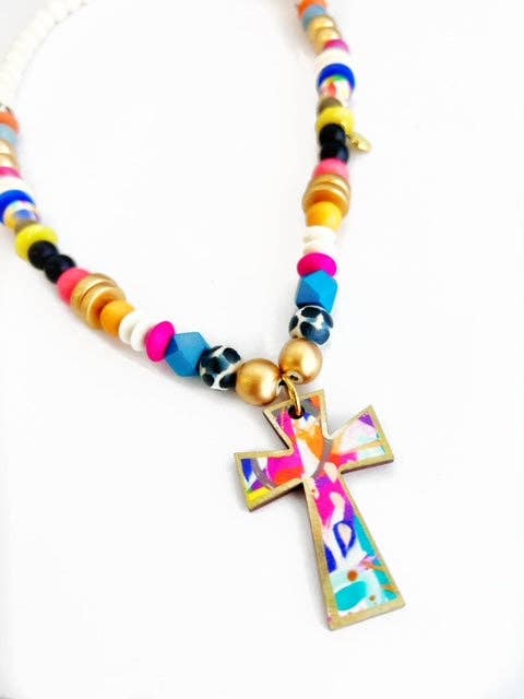 Audra Style - Cross Necklaces: Abstract